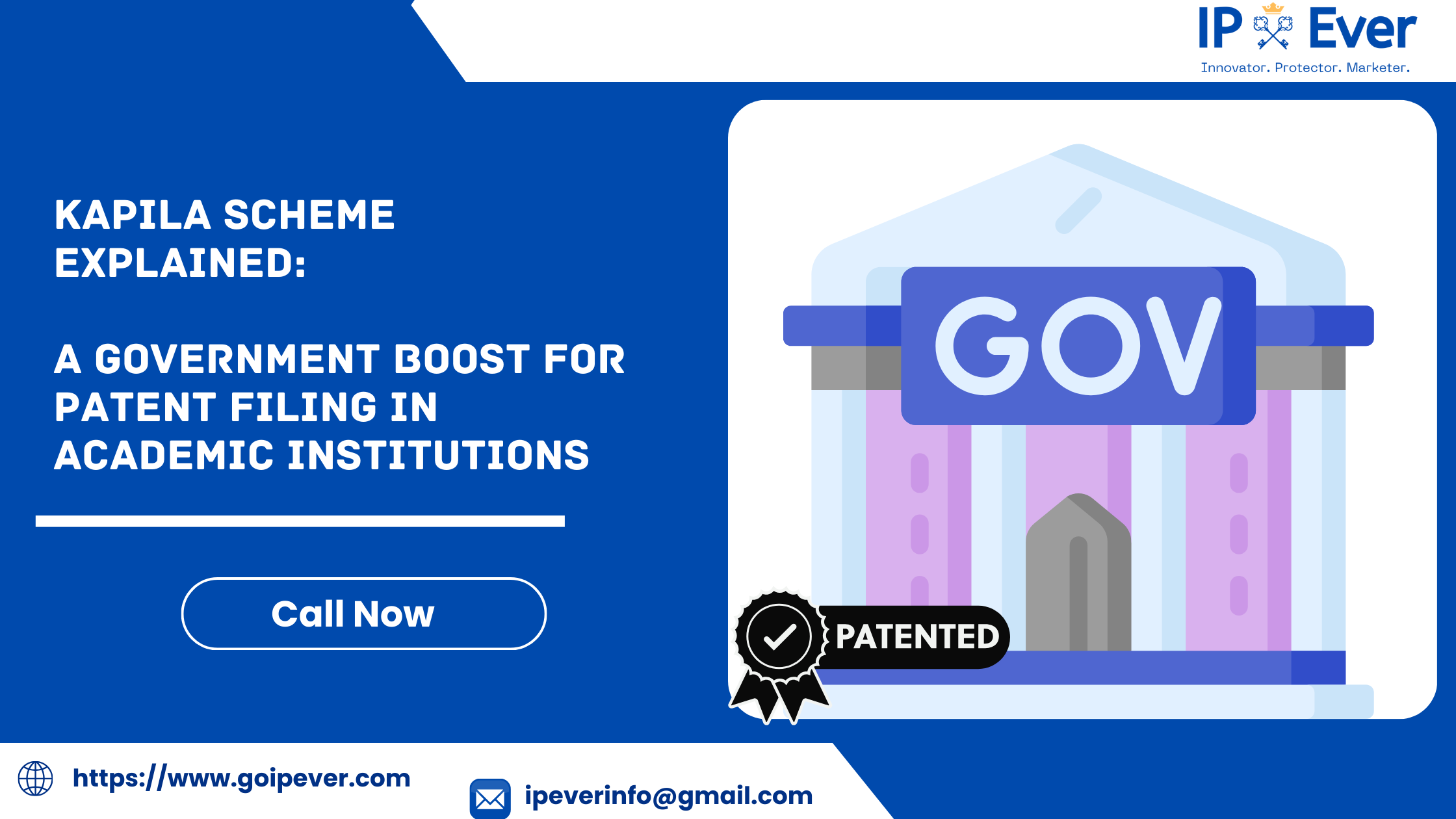 KAPILA Scheme Explained: A Government Boost for Patent Filing in Academic Institutions